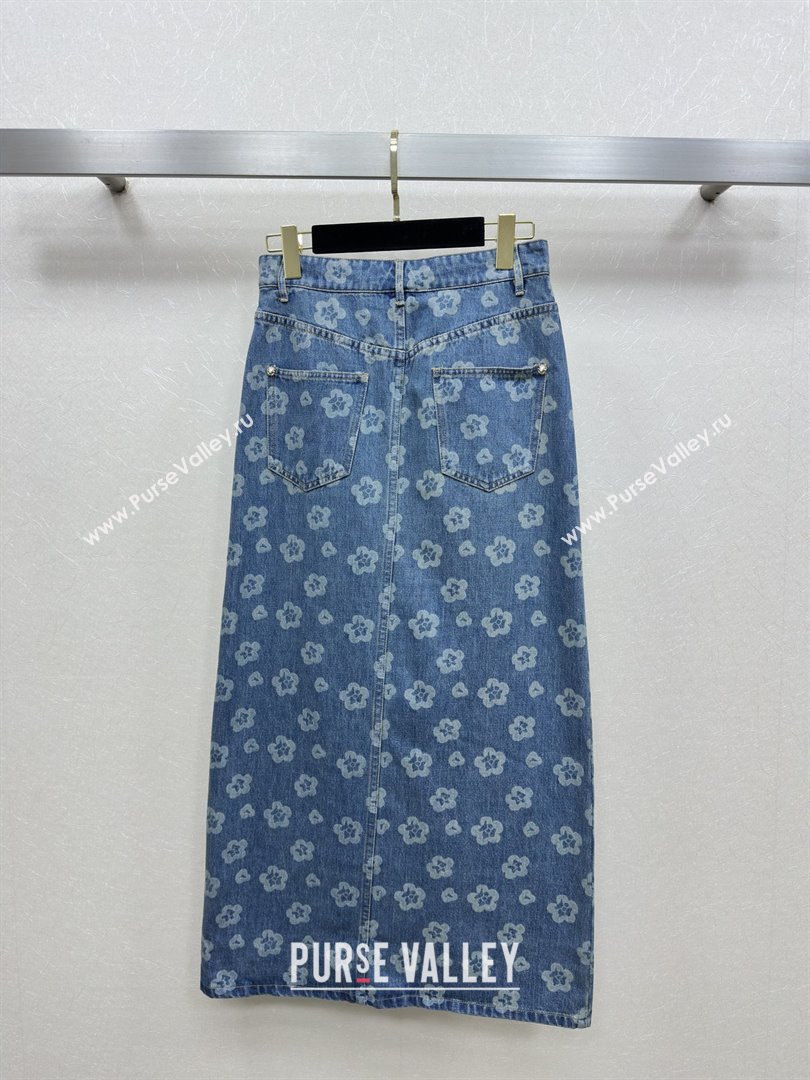 Chanel Denim Skirt CH072508 Blue 2025 (Q-25072508)