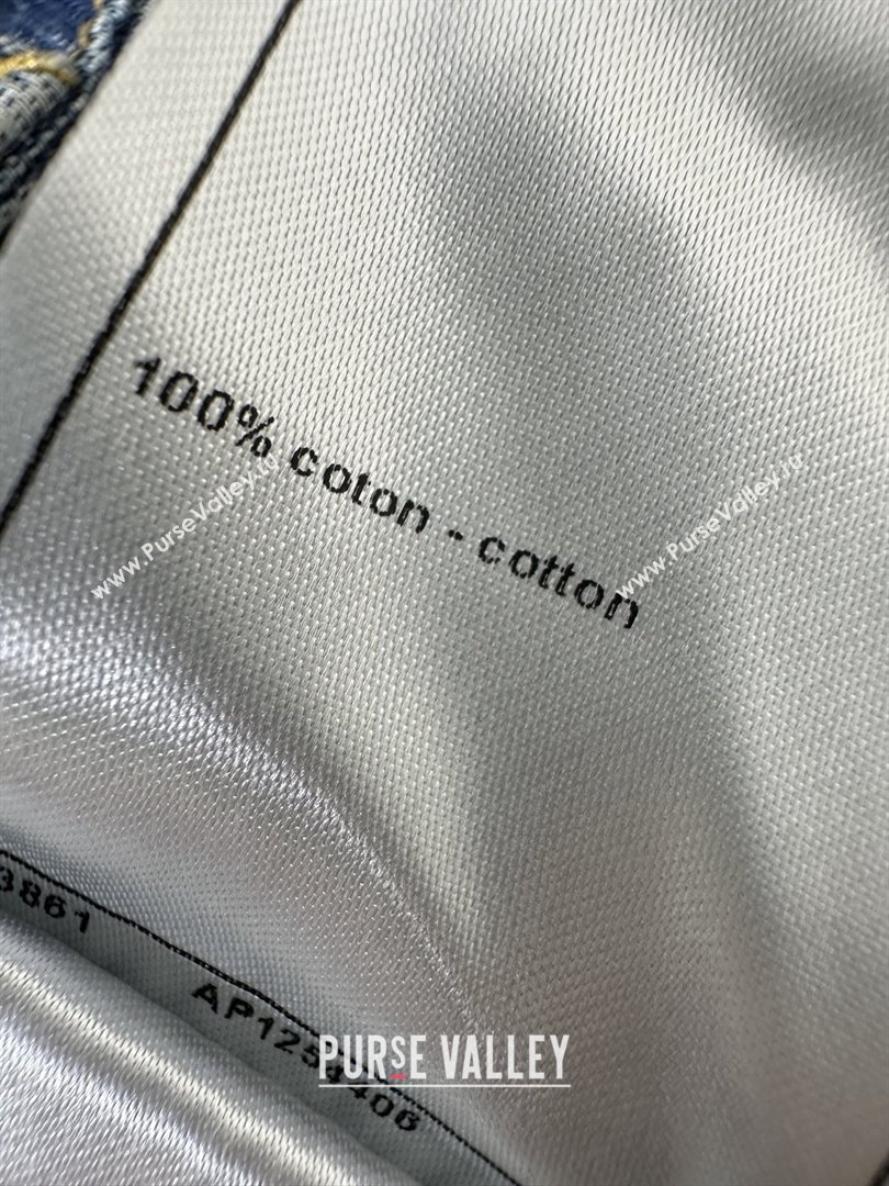 Chanel Denim Skirt CH072508 Blue 2025 (Q-25072508)