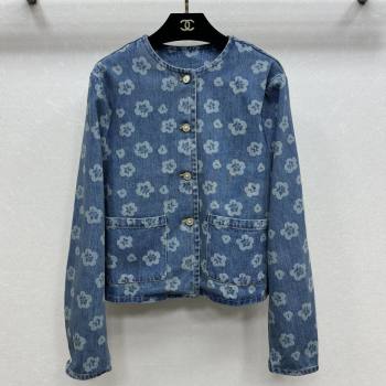 Chanel Denim Jacket CH072510 Blue 2025 (Q-25072510)