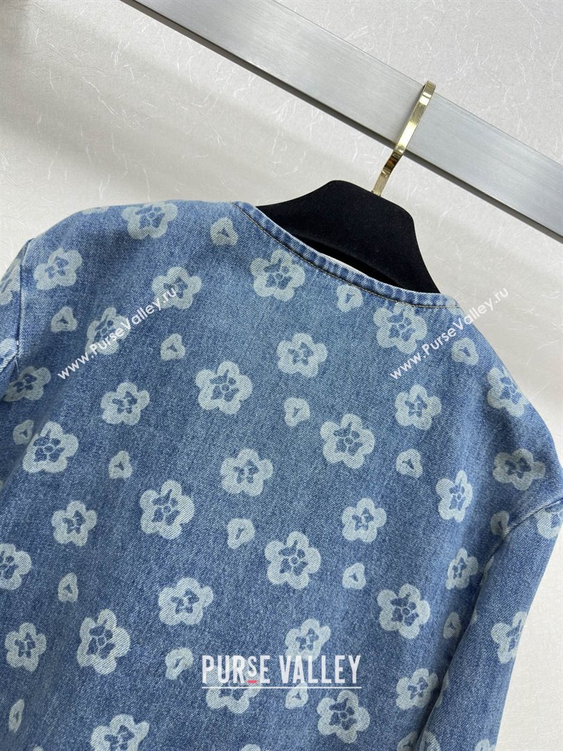 Chanel Denim Jacket CH072510 Blue 2025 (Q-25072510)