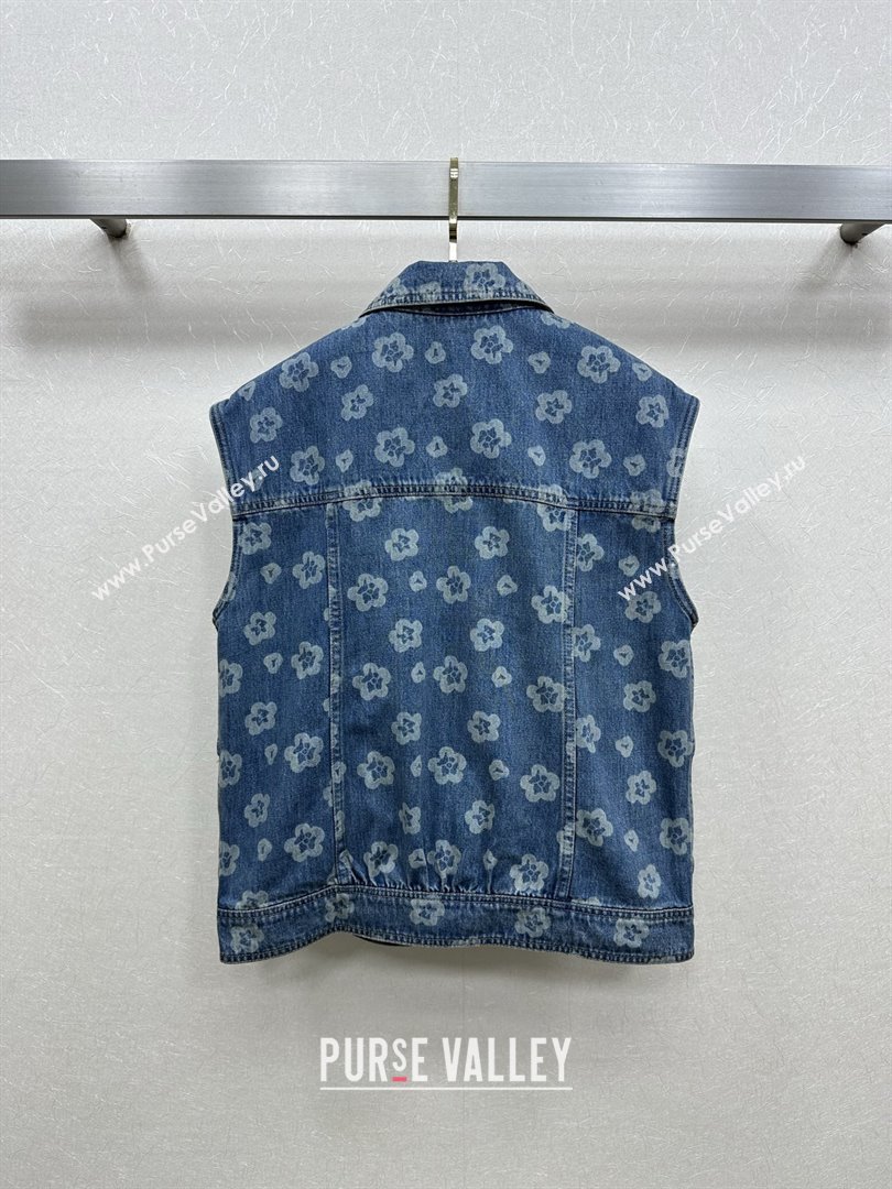 Chanel Denim Vest CH072511 Blue 2025 (Q-25072511)