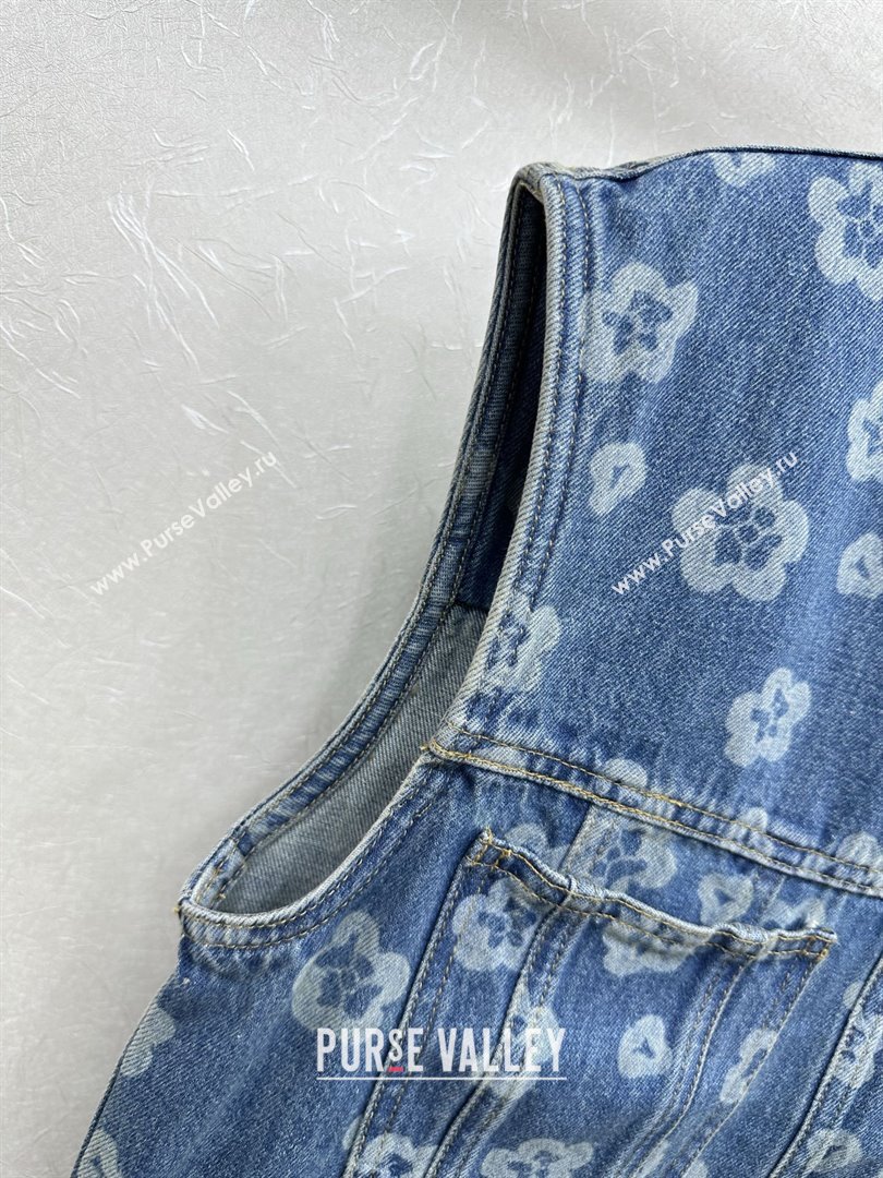 Chanel Denim Vest CH072511 Blue 2025 (Q-25072511)
