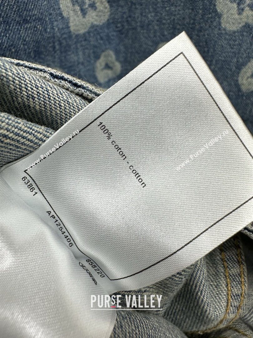 Chanel Denim Vest CH072511 Blue 2025 (Q-25072511)