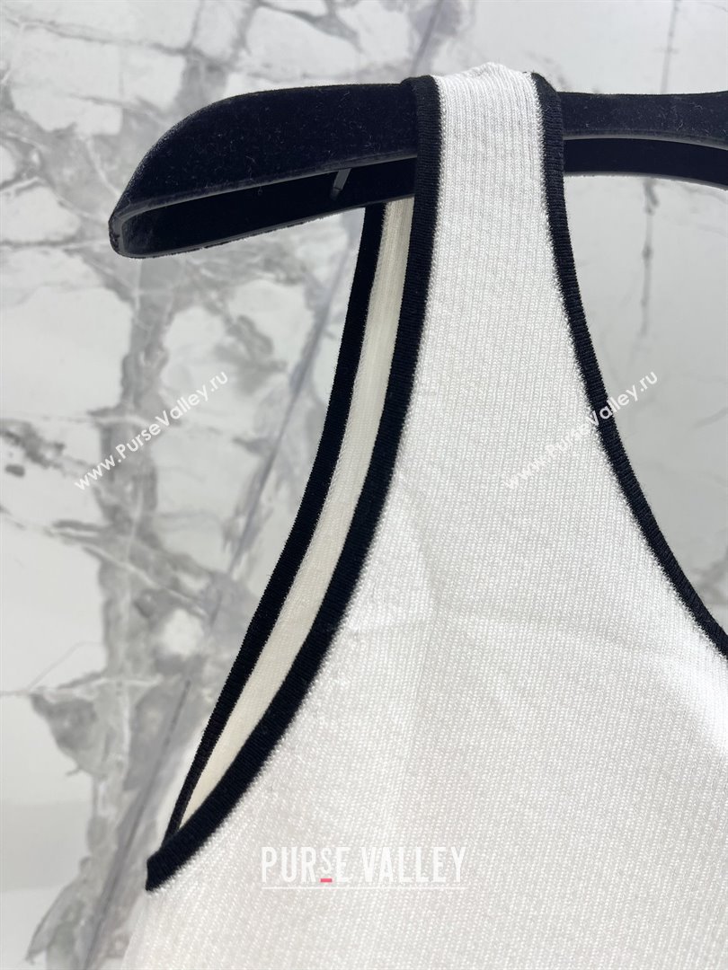 Chanel Knit Vest CH072520 White 2025 (Q-25072520)