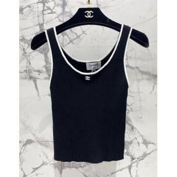 Chanel Knit Vest CH072522 Black 2025 (Q-25072522)