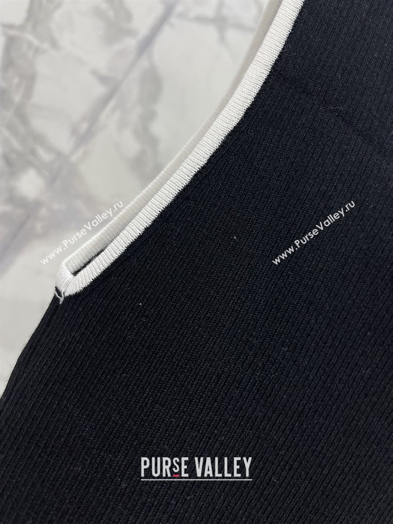 Chanel Knit Vest CH072522 Black 2025 (Q-25072522)