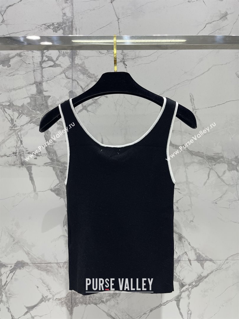 Chanel Knit Vest CH072522 Black 2025 (Q-25072522)