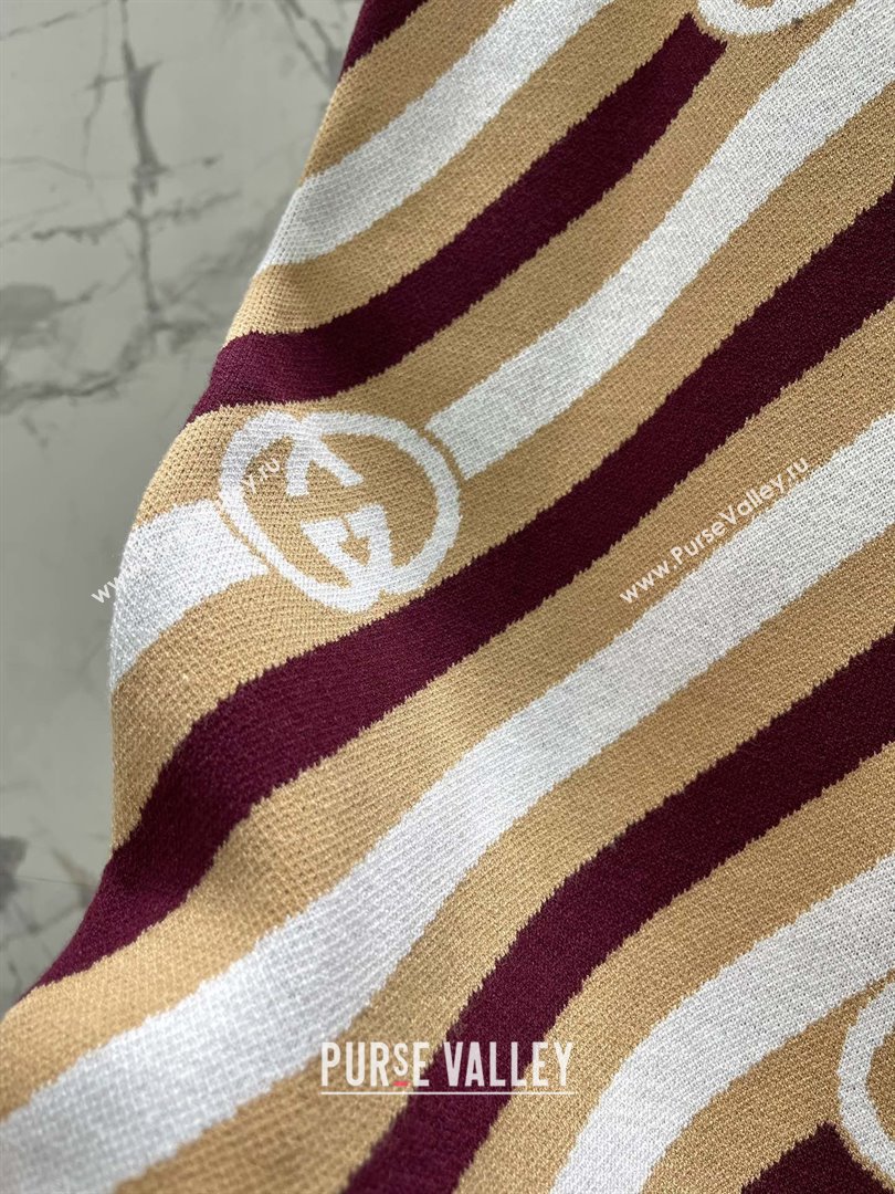 Gucci Wool Skirt G072409 Brown 2025 (Q-25072409)