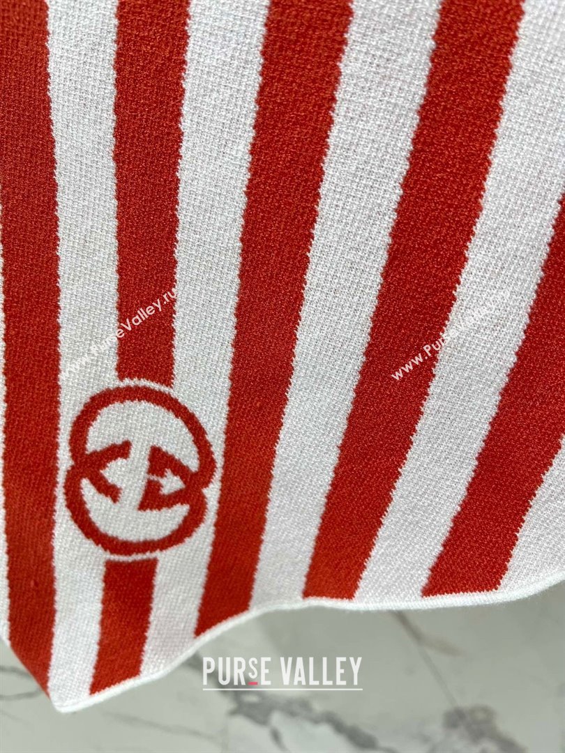 Gucci Wool Skirt G072410 Red 2025 (Q-25072410)