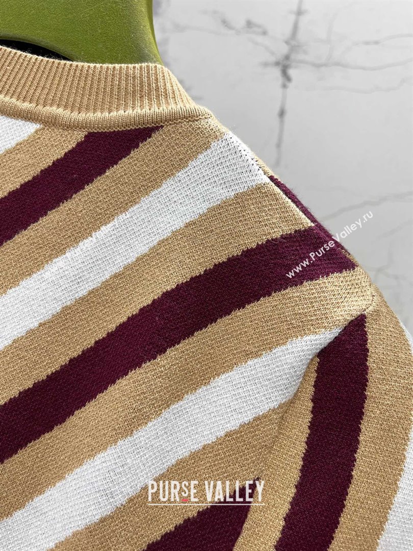 Gucci Wool Dress G072411 Brown 2025 (Q-25072411)