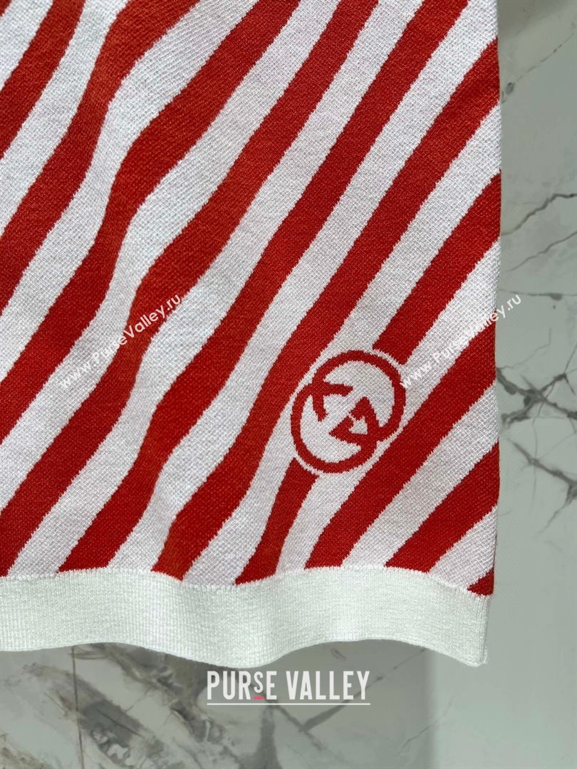 Gucci Wool Dress G072412 Red 2025 (Q-25072412)