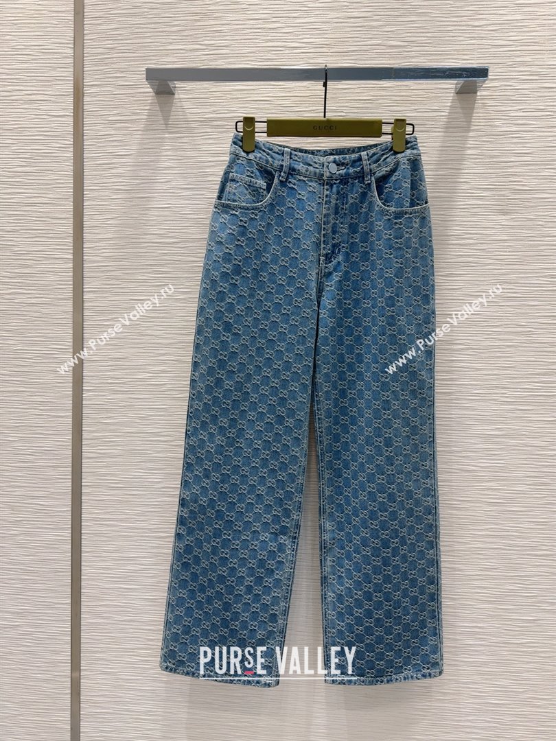 Gucci GG Denim Jeans G73019 Blue 2025 (Q-25073019)
