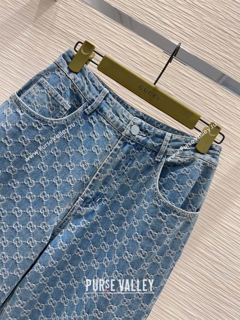 Gucci GG Denim Jeans G73019 Blue 2025 (Q-25073019)