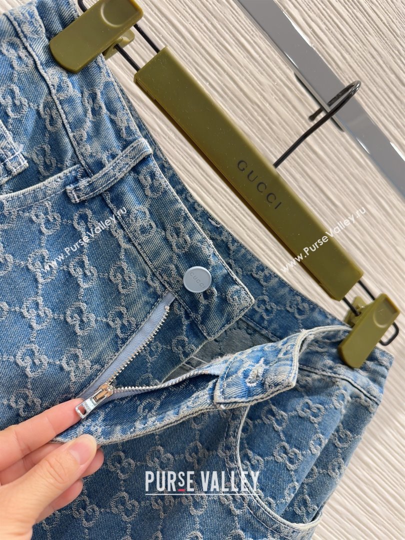 Gucci GG Denim Jeans G73019 Blue 2025 (Q-25073019)