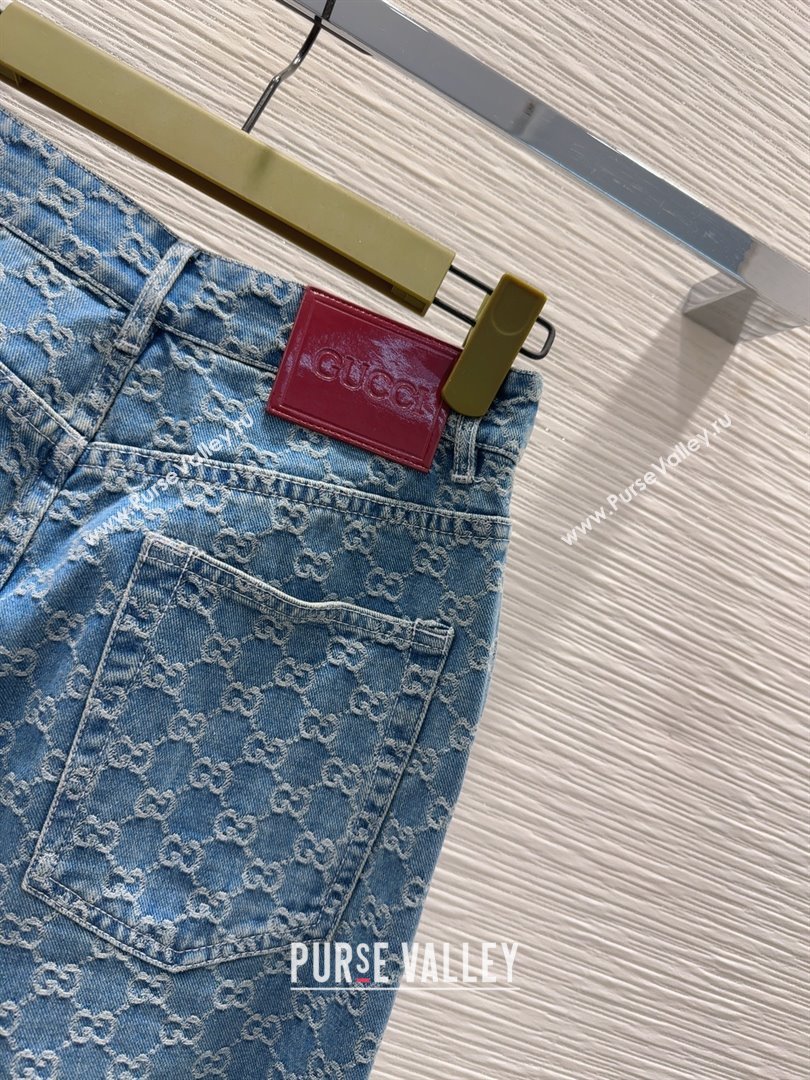 Gucci GG Denim Jeans G73019 Blue 2025 (Q-25073019)