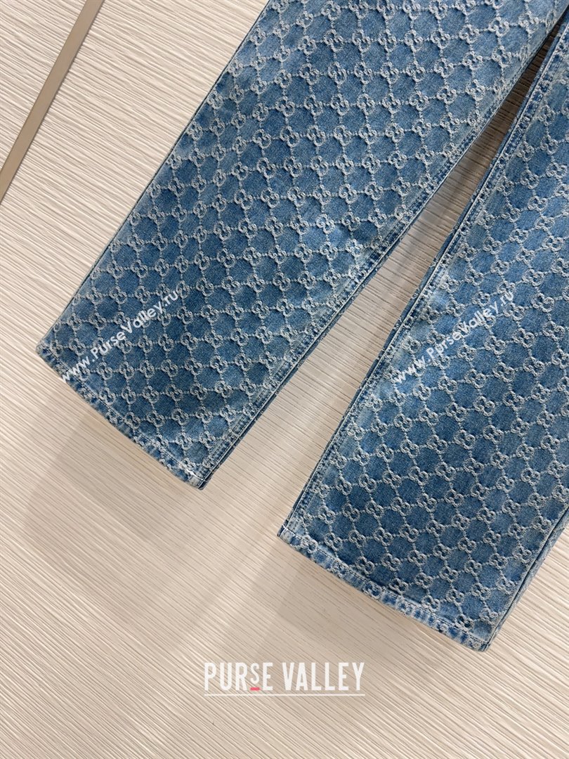 Gucci GG Denim Jeans G73019 Blue 2025 (Q-25073019)