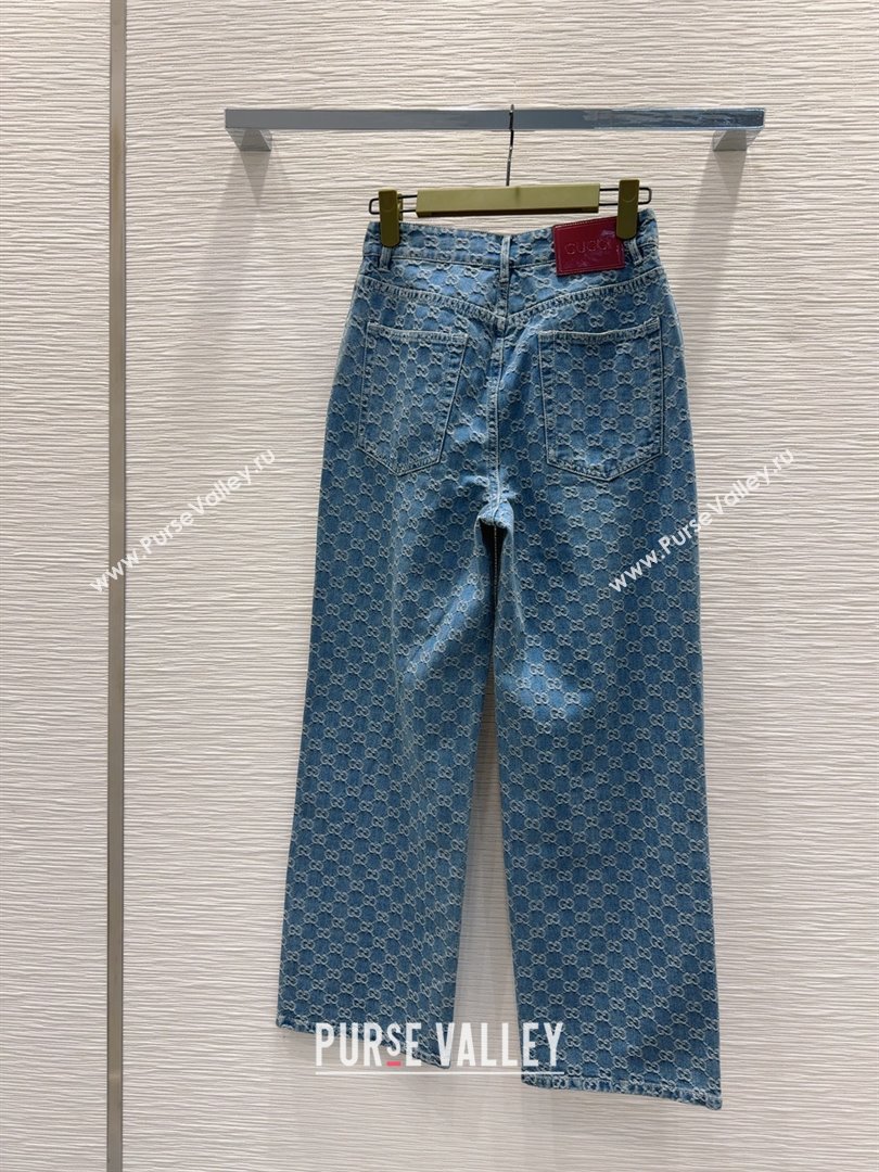Gucci GG Denim Jeans G73019 Blue 2025 (Q-25073019)