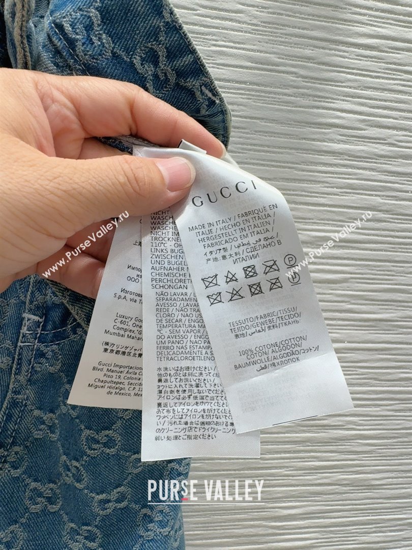Gucci GG Denim Jeans G73019 Blue 2025 (Q-25073019)
