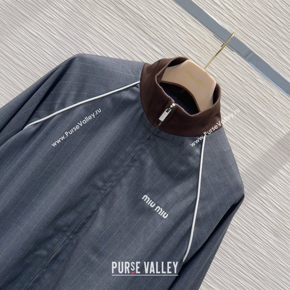 Miu Miu Jacket M73021 Grey 2025 (Q-25073021)