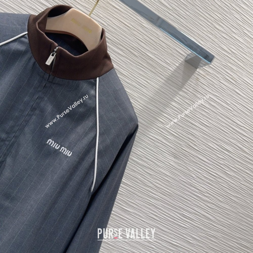 Miu Miu Jacket M73021 Grey 2025 (Q-25073021)