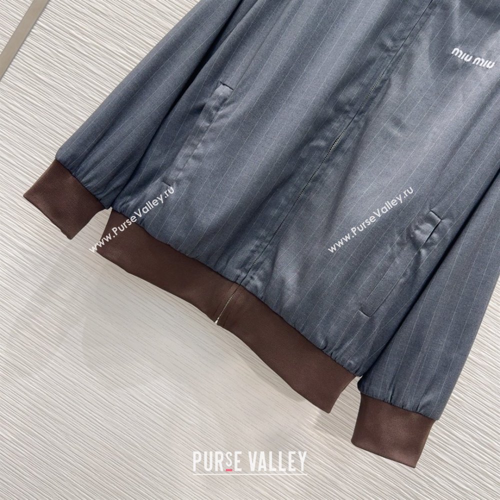 Miu Miu Jacket M73021 Grey 2025 (Q-25073021)