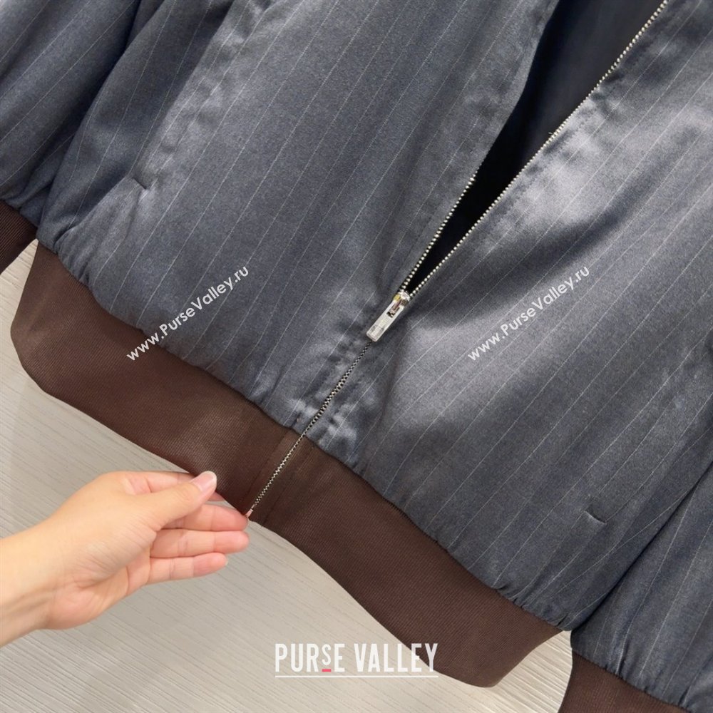 Miu Miu Jacket M73021 Grey 2025 (Q-25073021)