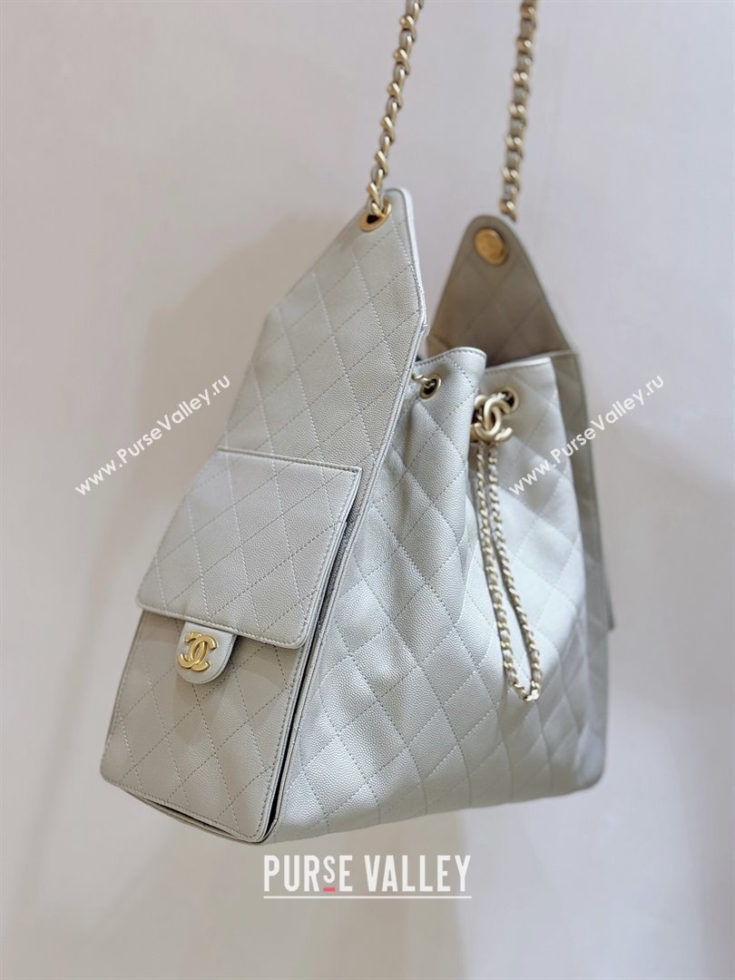 Chanel Haas Grained Calfskin Medium Hobo Bag AS5311 Apricot 2025 Top Quality (SHUNY-25072913)