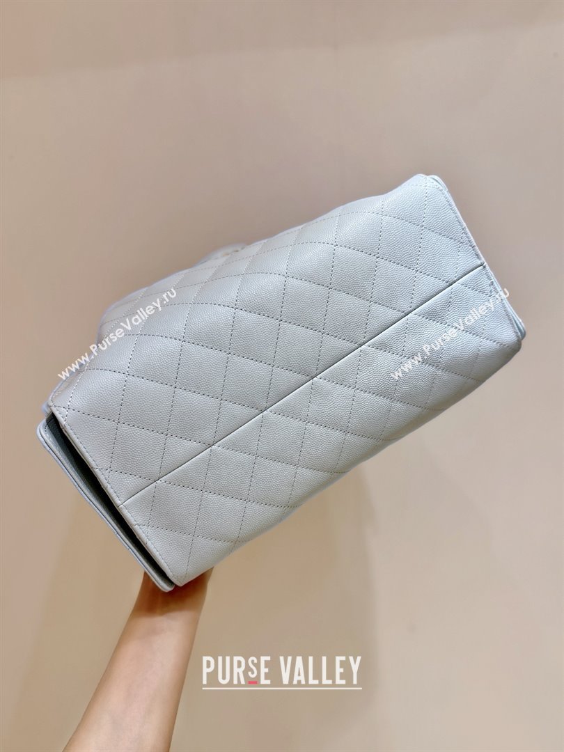 Chanel Haas Grained Calfskin Medium Hobo Bag AS5311 Light Blue 2025 Top Quality (SHUNY-25072914)