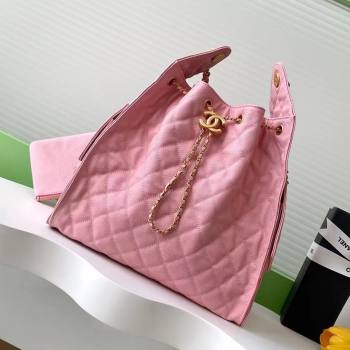 Chanel Grained Calfskin Medium Hobo Bag AS5311 Pink 2025 (YEZI-25072915)
