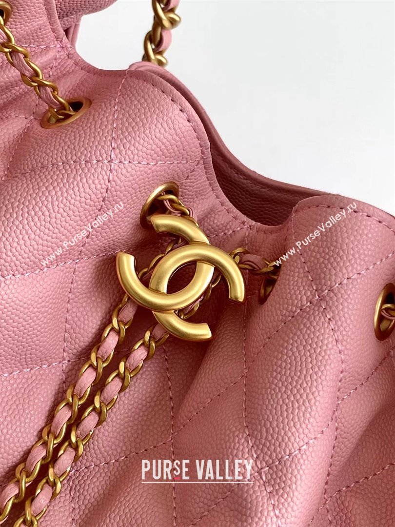 Chanel Grained Calfskin Medium Hobo Bag AS5311 Pink 2025 (YEZI-25072915)