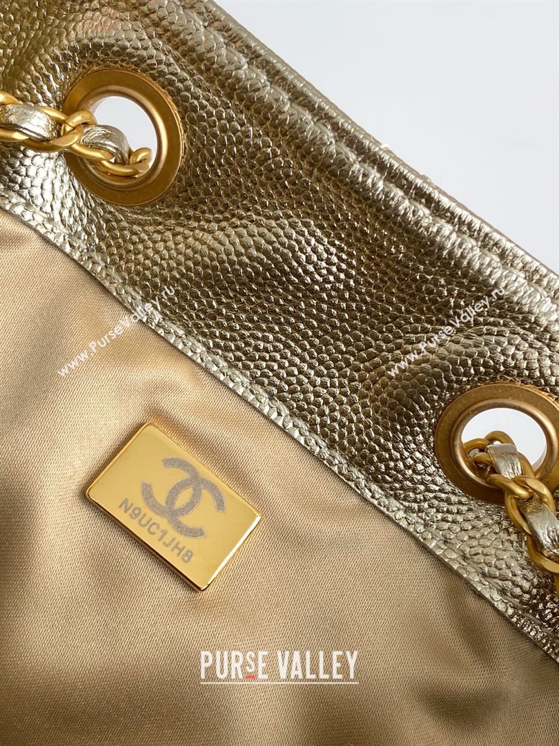 Chanel Grained Calfskin Medium Hobo bag AS5311 Gold 2025 (YEZI-25072920)