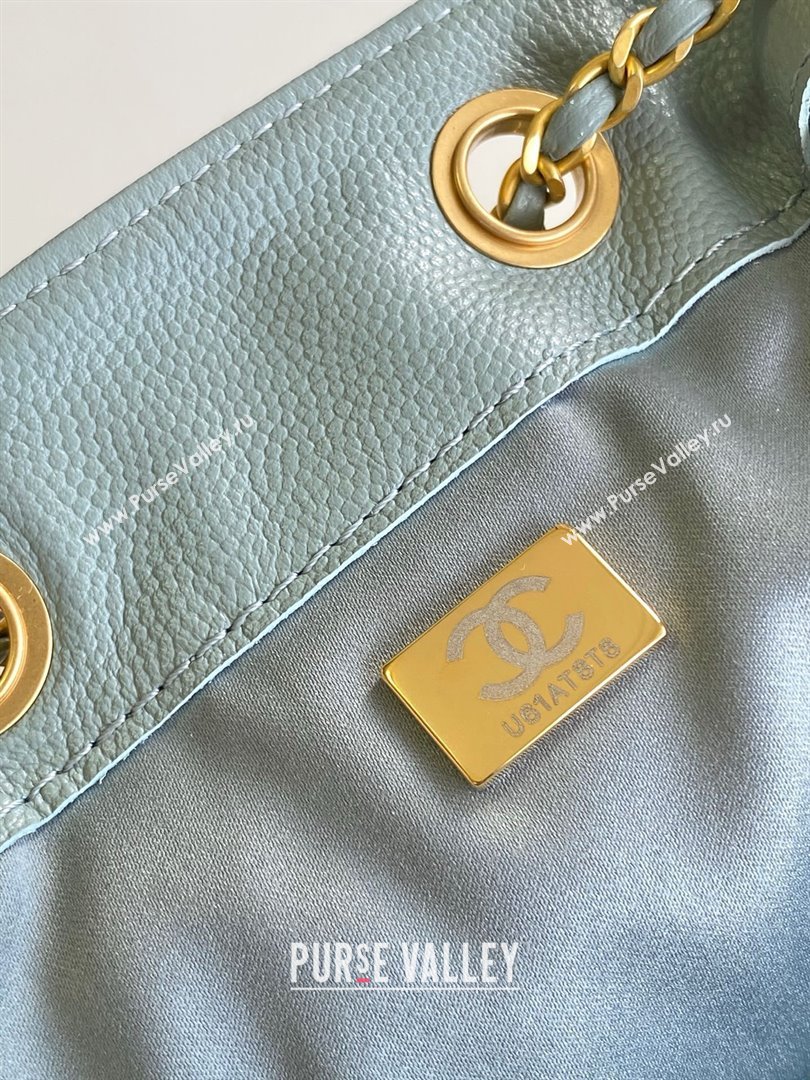 Chanel Grained Calfskin Medium Hobo bag AS5311 Grey 2025 (YEZI-25072921)