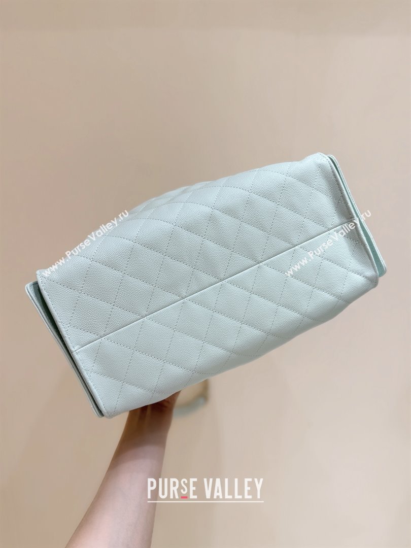 Chanel Haas Grained Calfskin Medium Hobo Bag AS5311 Light Green 2025 Top Quality (SHUNY-25072909)