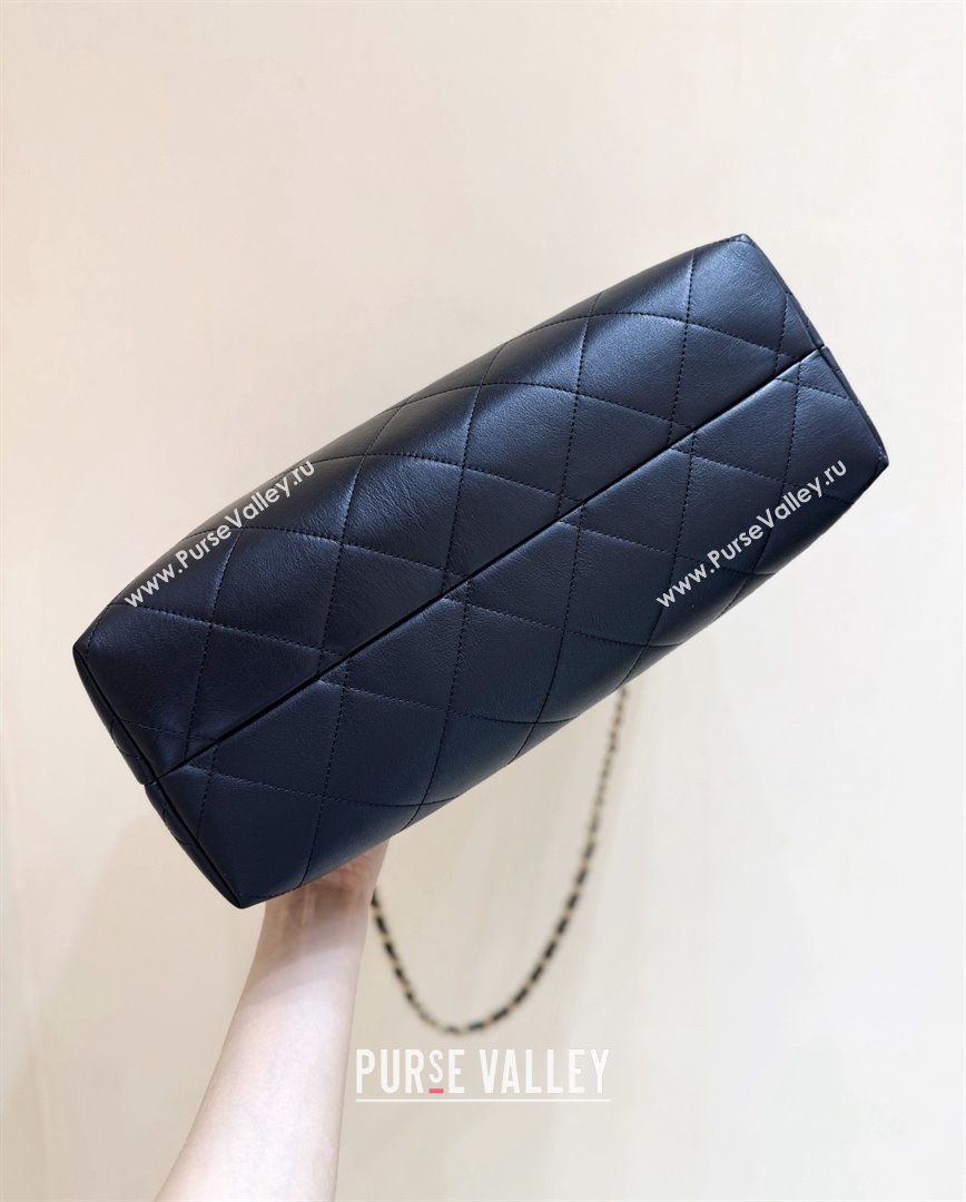 Chanel Small Tote Bag in Original Calfskin AS5634 Black 2025 Top Quality (SHUNY-25073104)