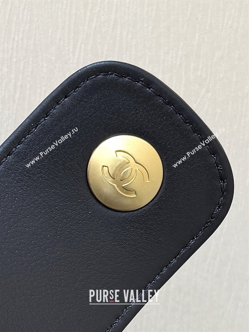 Chanel Small Tote Bag in Original Calfskin AS5634 Black 2025 Top Quality (SHUNY-25073104)