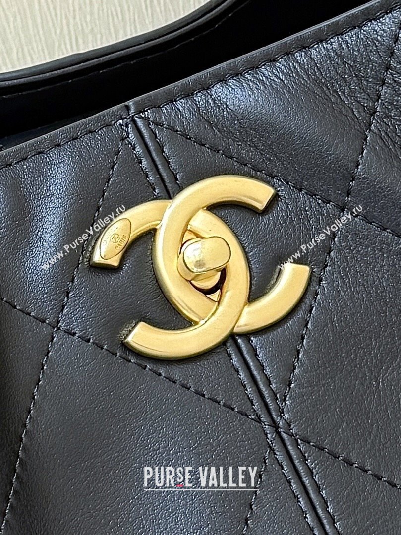 Chanel Small Tote Bag in Original Calfskin AS5634 Black 2025 Top Quality (SHUNY-25073104)