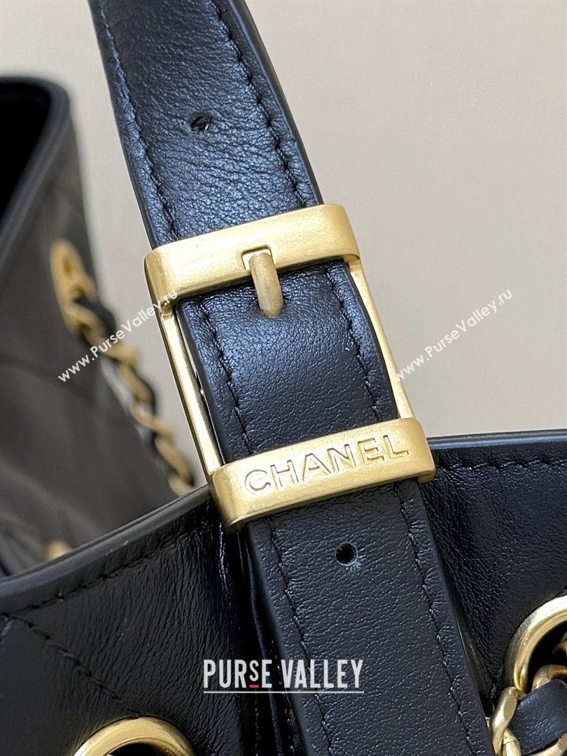 Chanel Small Tote Bag in Original Calfskin AS5634 Black 2025 Top Quality (SHUNY-25073104)