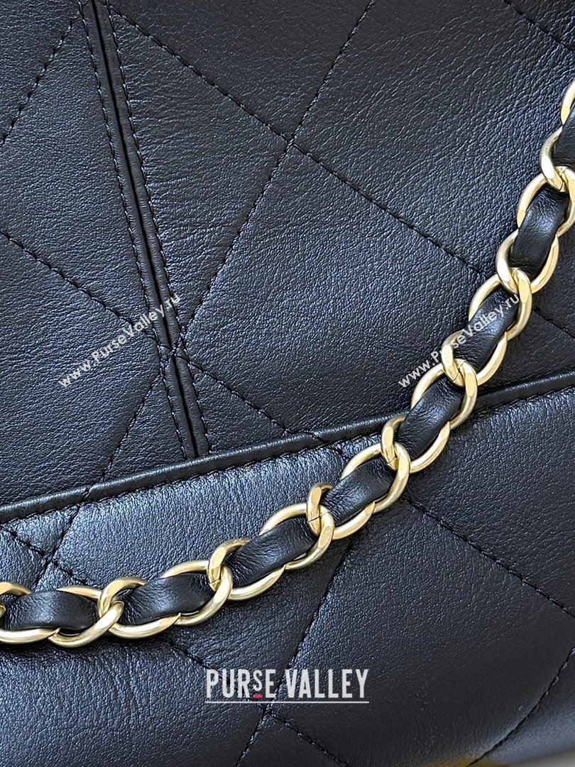 Chanel Small Tote Bag in Original Calfskin AS5634 Black 2025 Top Quality (SHUNY-25073104)