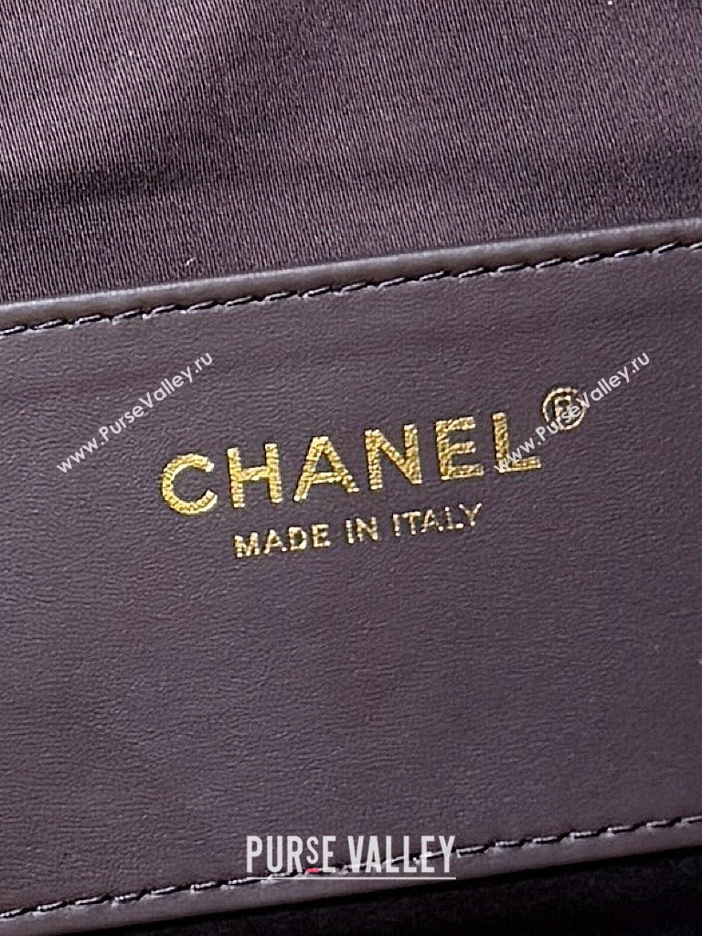 Chanel 25 Small Handbag in Grained Calfskin AS5293 Dark Coffee 2025 Top Quality (SHUNY-25080401)