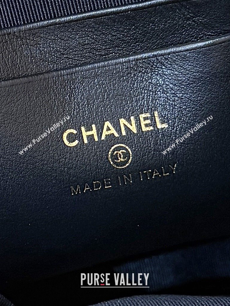 Chanel Suede Lambskin Clutch with Chain AP4742 Black/Brown 2025 Top Quality (SHUNY-25080405)