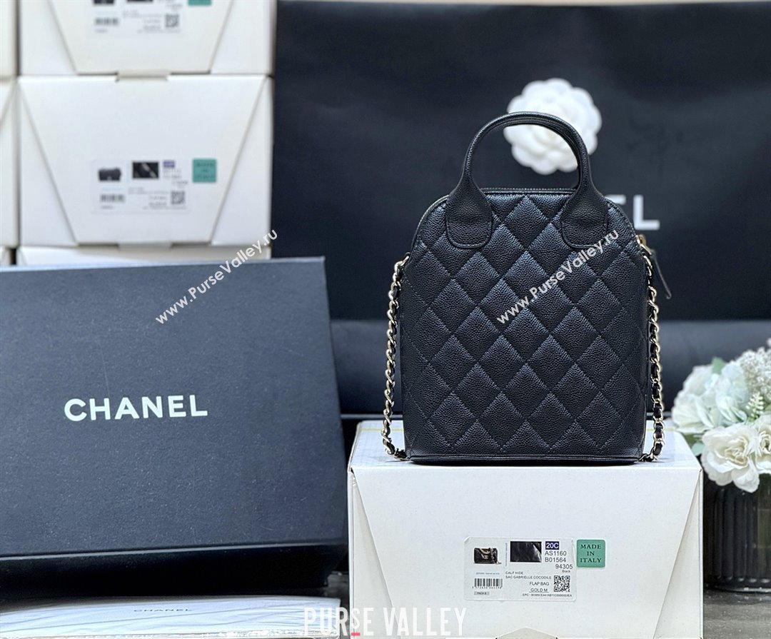 Chanel Grained Calfskin Clutch with Chain AP4742 Black 2025 Top Quality (SHUNY-25080406)