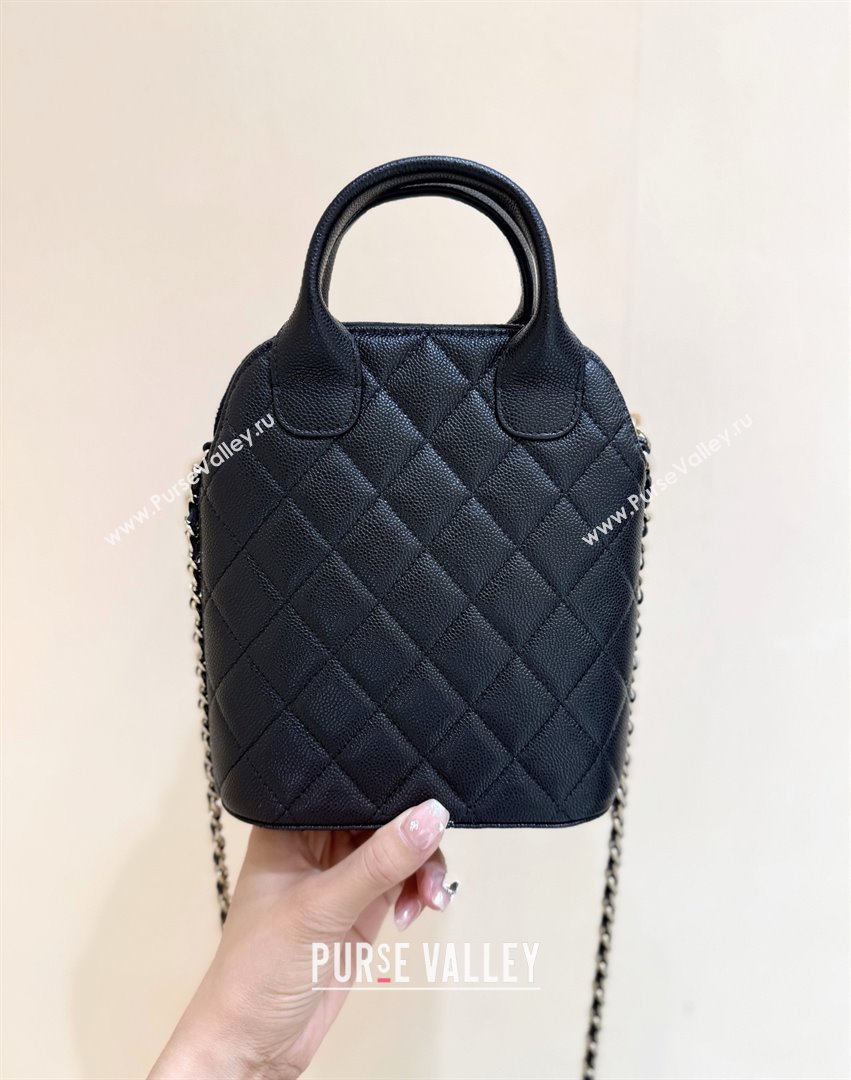 Chanel Grained Calfskin Clutch with Chain AP4742 Black 2025 Top Quality (SHUNY-25080406)