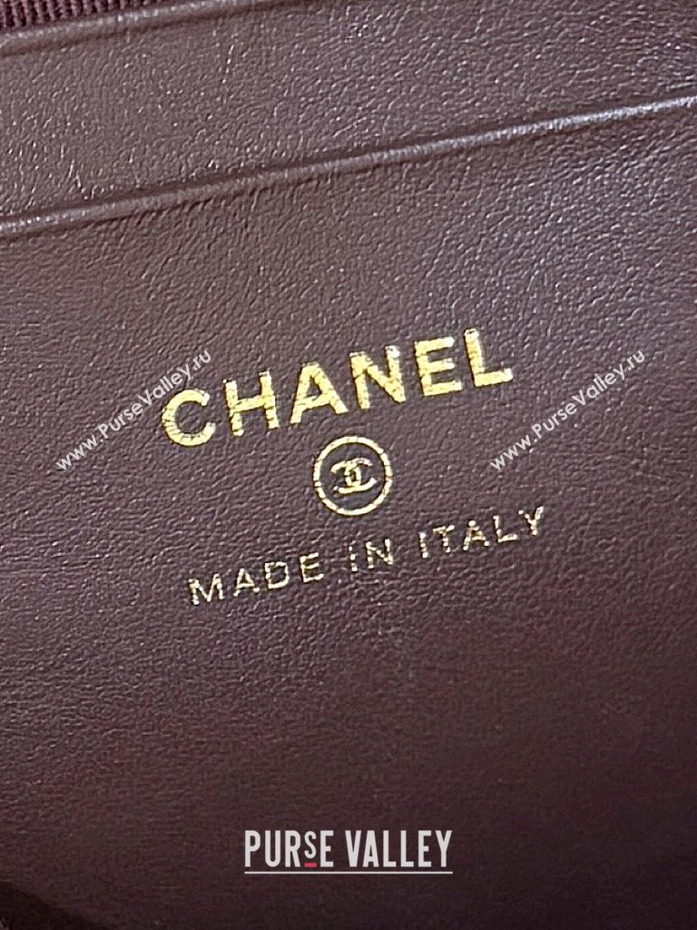 Chanel Grained Calfskin Clutch with Chain AP4742 Black 2025 Top Quality (SHUNY-25080406)