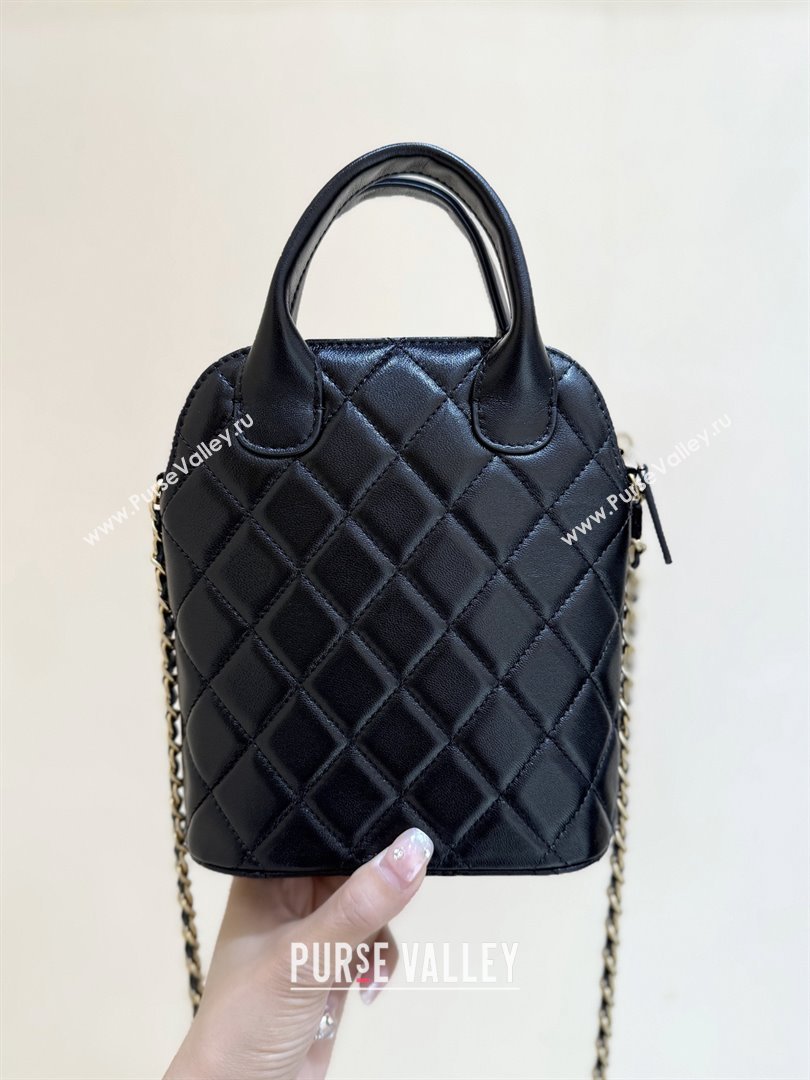 Chanel Suede Lambskin Clutch with Chain AP4742 Black/Brown 2025 Top Quality (SHUNY-25080405)