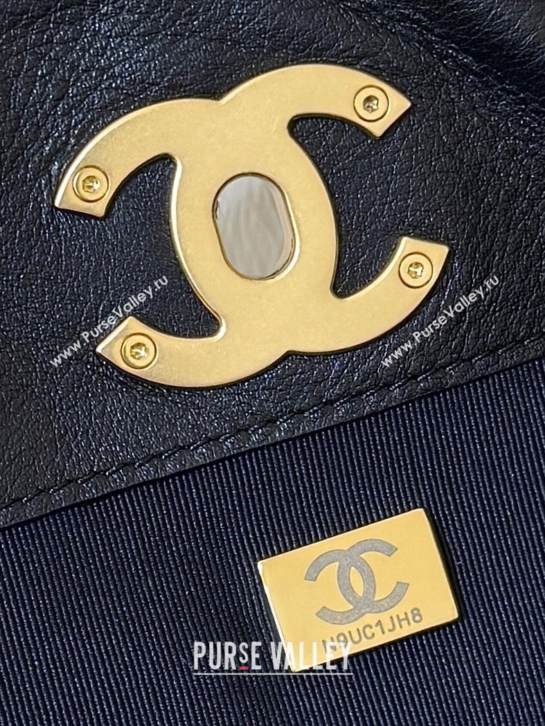 Chanel Calfskin Shopping Bag AS5636 Black 2025 Top Quality (SHUNY-25080408)