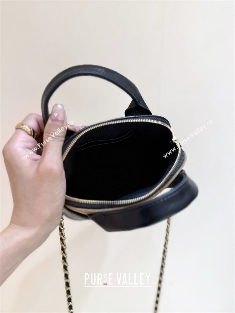 Chanel Suede Lambskin Clutch with Chain AP4742 Black/Brown 2025 Top Quality (SHUNY-25080405)