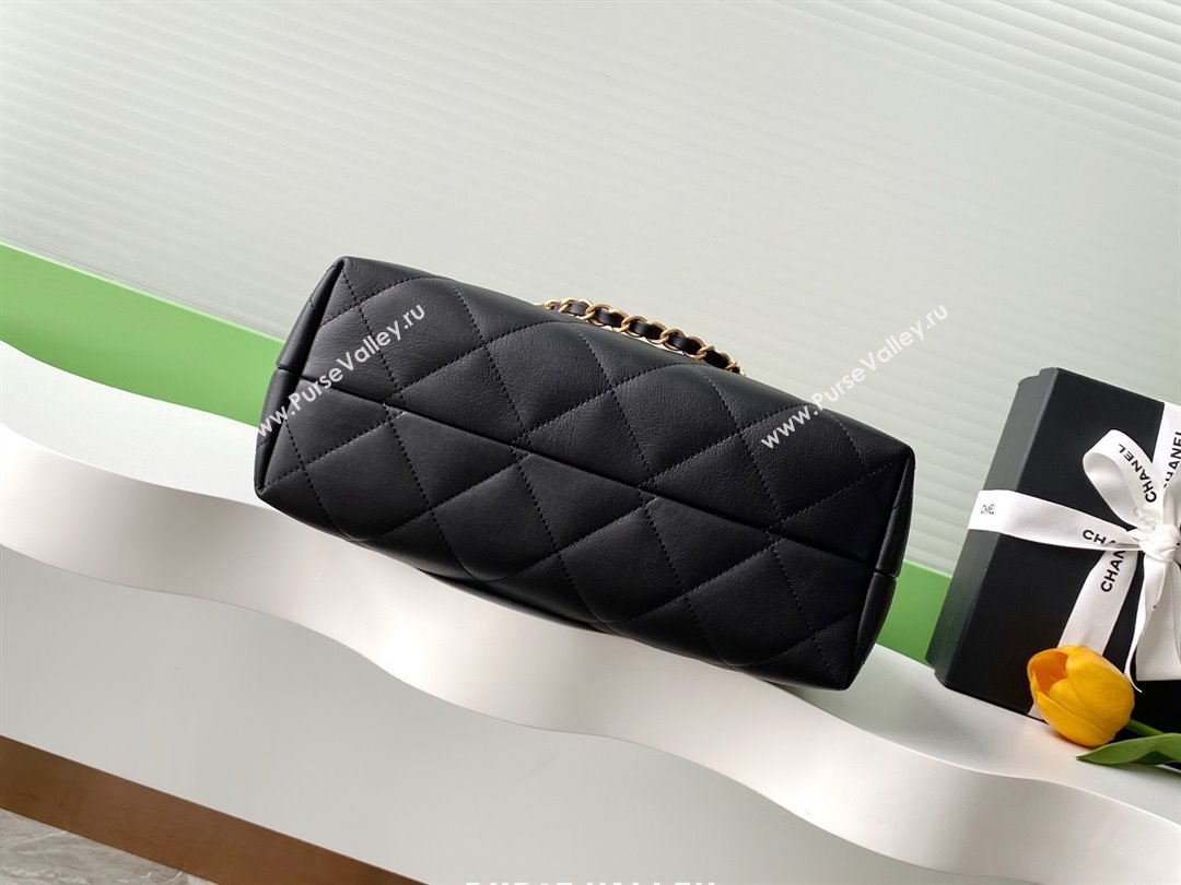 Chanel Calfskin Shopping Bag AS5636 Black 2025 (AFEI-25080410)