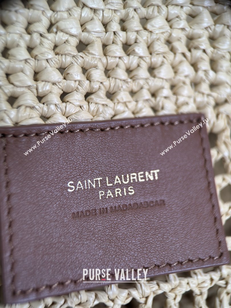 Saint Laurent Icare Tote Bag in Raffia Straw 772191 Beige 2025 Top Quality (HONGS-25080614)