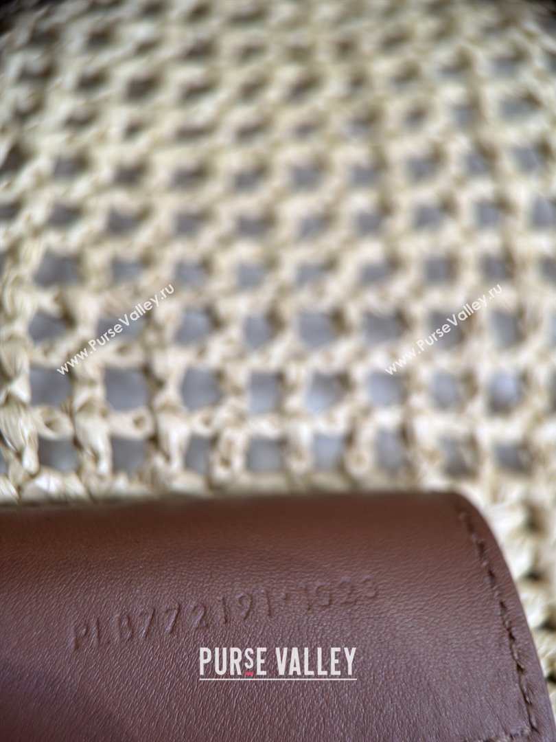 Saint Laurent Icare Tote Bag in Raffia Straw 772191 Beige 2025 Top Quality (HONGS-25080614)