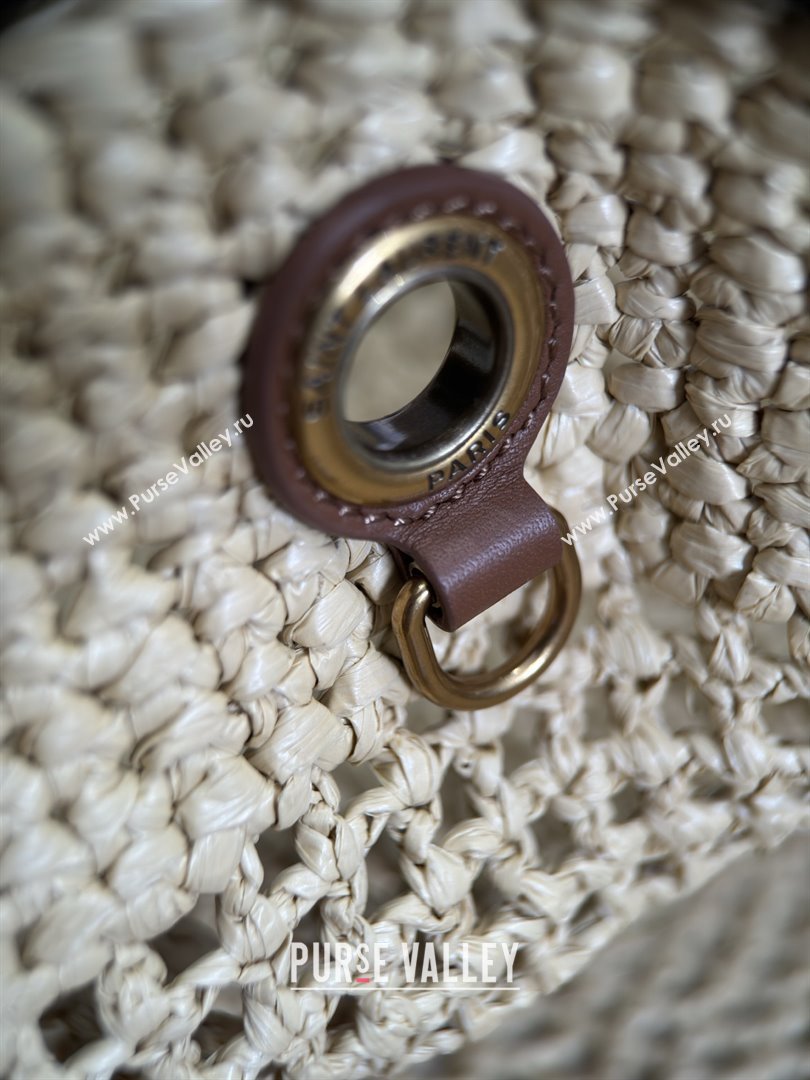 Saint Laurent Icare Tote Bag in Raffia Straw 772191 Beige 2025 Top Quality (HONGS-25080614)